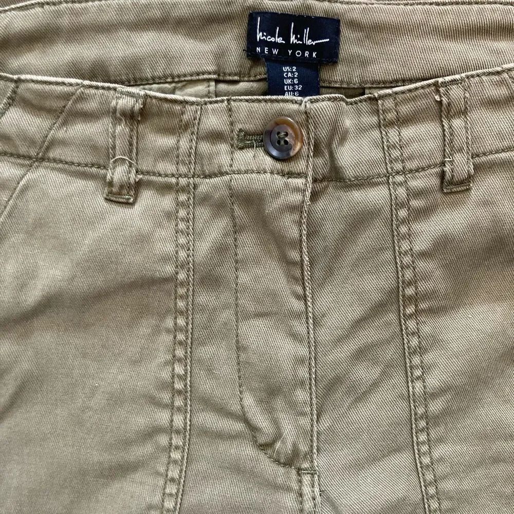 Nicole Miller Army Trouser Pants w/ jogger legs run big like 4-6 - Picture 5 of 10